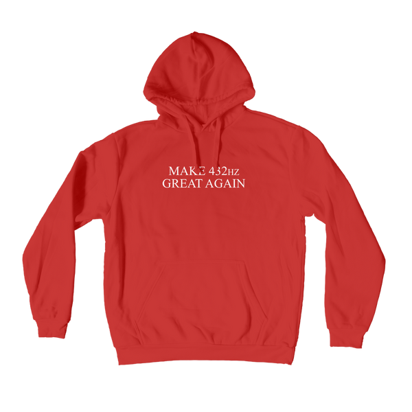Make 432 hz Great Again Premium Adult Hoodie