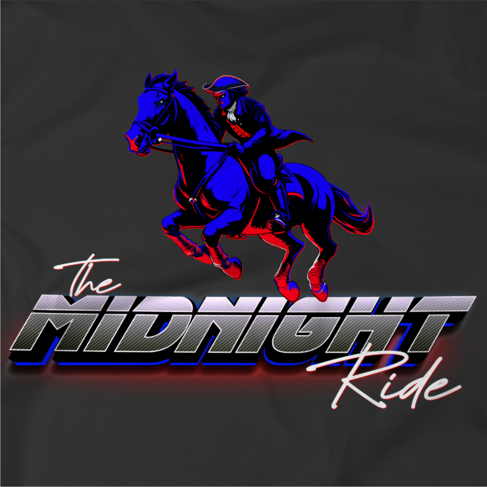 The Midnight Ride Logo Racerback - 0