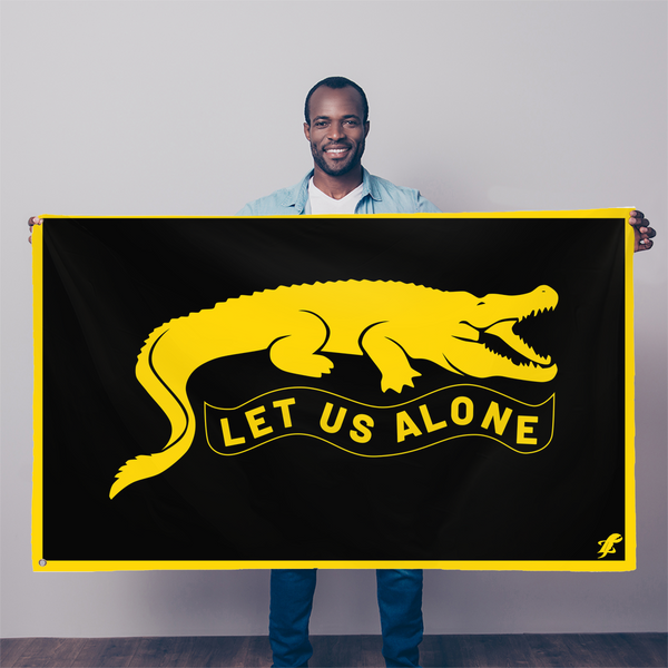 Let Us Alone Sublimation Flag