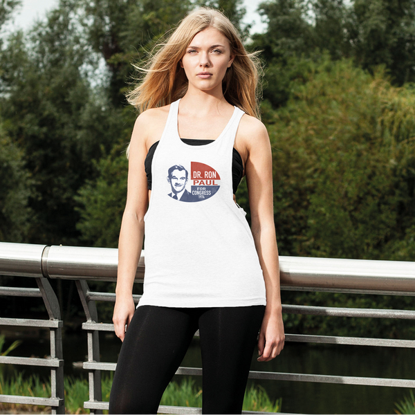 Ron Paul for Congress Women's Loose Racerback Tank Top