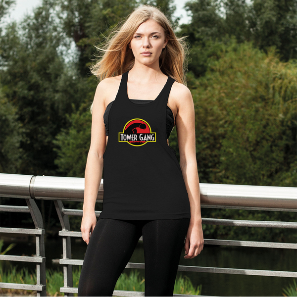 Jurassic Gang Women's Loose Racerback Tank Top