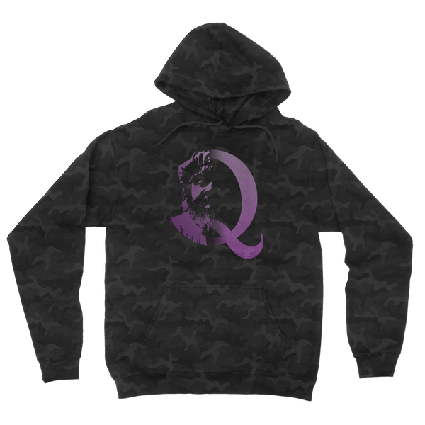 Q Camouflage Adult Hoodie