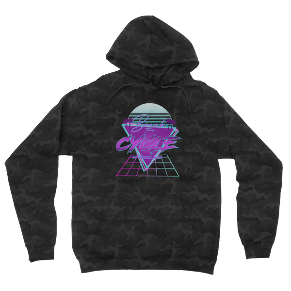 Break The Cycle Camouflage Adult Hoodie