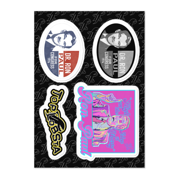 Ron Paul Sticker sheet