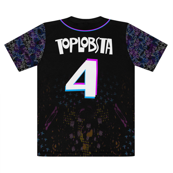 TopLobsta Baseball Jersey Premium Cut and Sew Sublimation Unisex T-Shirt