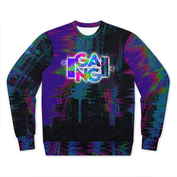 Tower Gang Glitch Premium Cut and Sew Sublimation Unisex Sweatshirt