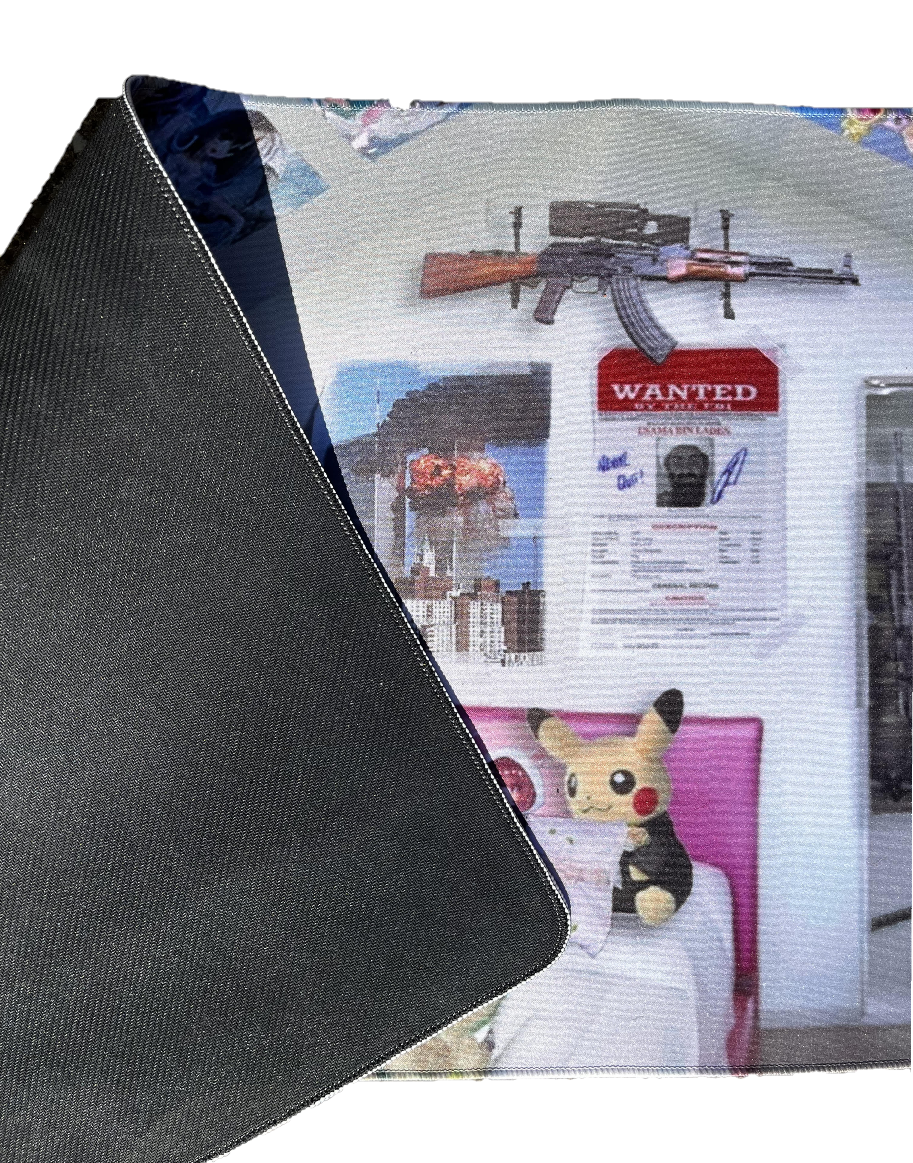 Osama Bin Laden Extended mousepad