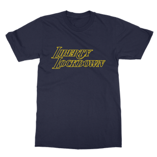 Buy navy Liberty Lockdown 23 Classic Adult T-Shirt