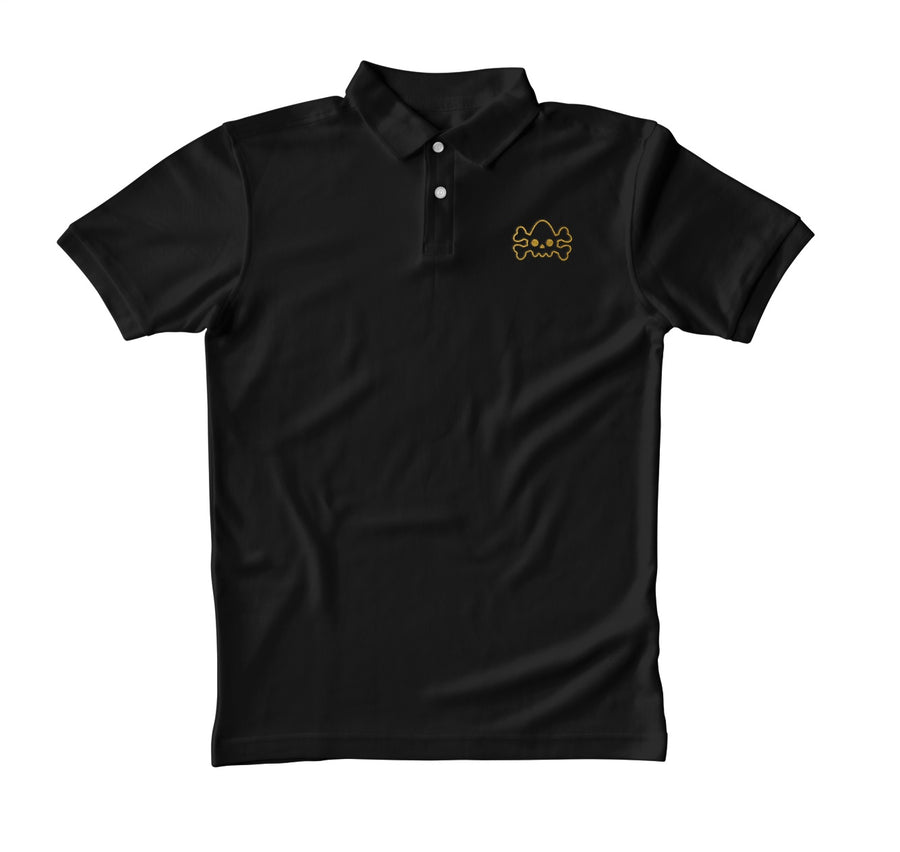 Nephilim Death Squad Logo Embroidered Polo Shirt