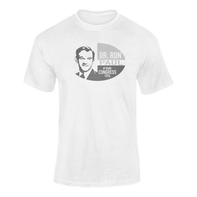 Ron Paul for Congress (B&W) T-Shirt - 0