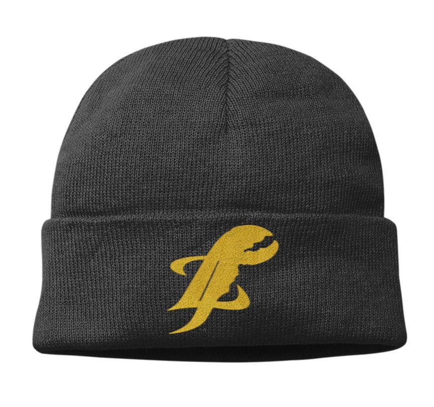 TopLobsta TL Logo Beanie – Premium Knit Beanie with Bold Logo Design