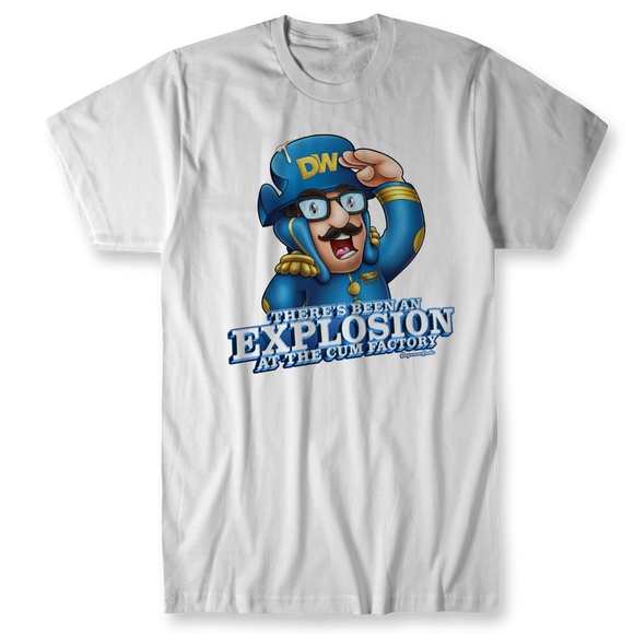 Expolsion at the Cum Factory T-Shirt