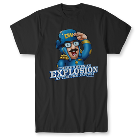 Expolsion at the Cum Factory T-Shirt - 0