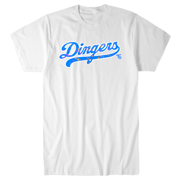 Dingers White T-Shirt