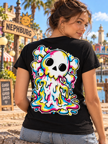 Blapped Nephy – Women's Slim Tee – Black (women's model)