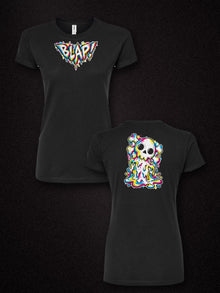 Blapped Nephy black womens slim front and back