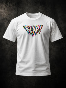 Blapped Nephy T-Shirt by Nephilim Death Squad: white Tultex 202 tee, front view
