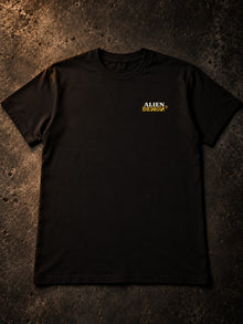 Demon Definition T-Shirt by Nephilim Death Squad: black tee flat lay