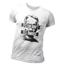 Jeffrey Epstein conspiracy graphic t-shirt.