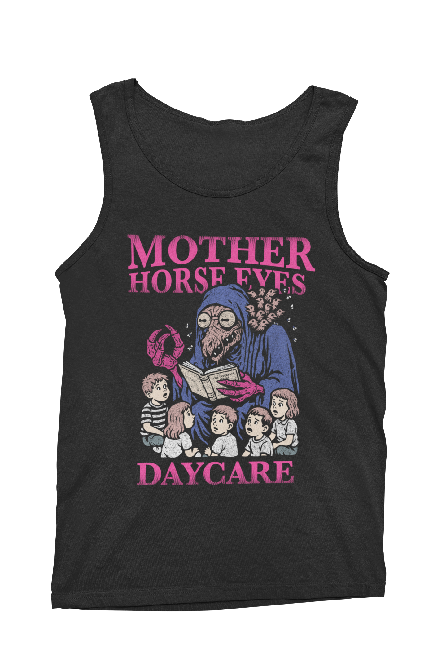 Mother Horse Eyes Daycare Tanktop - 0