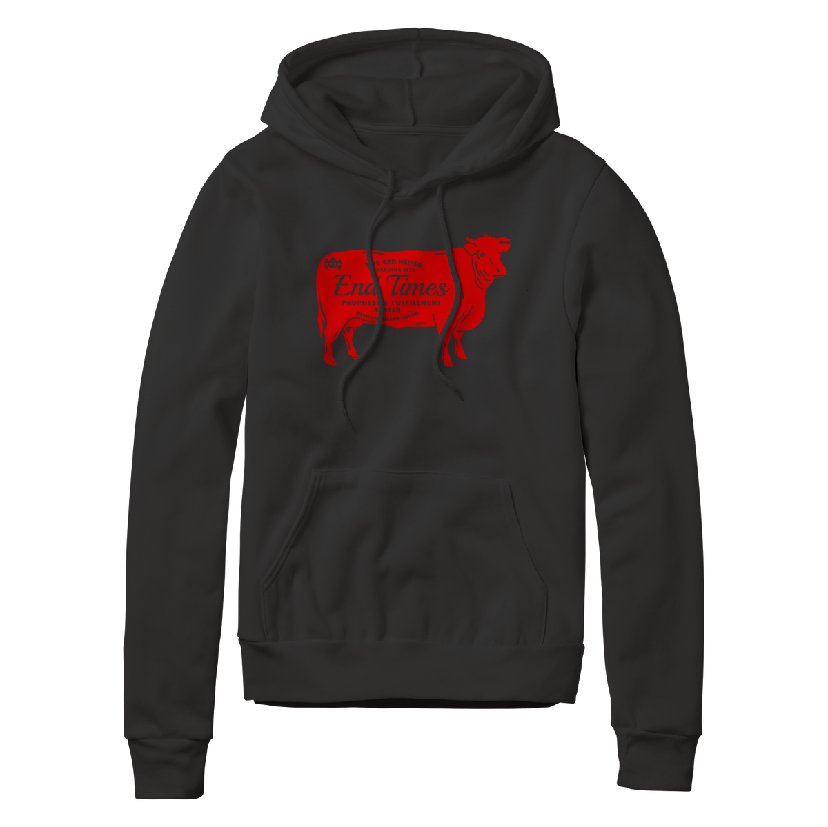 Red Heifer Center Hoodie