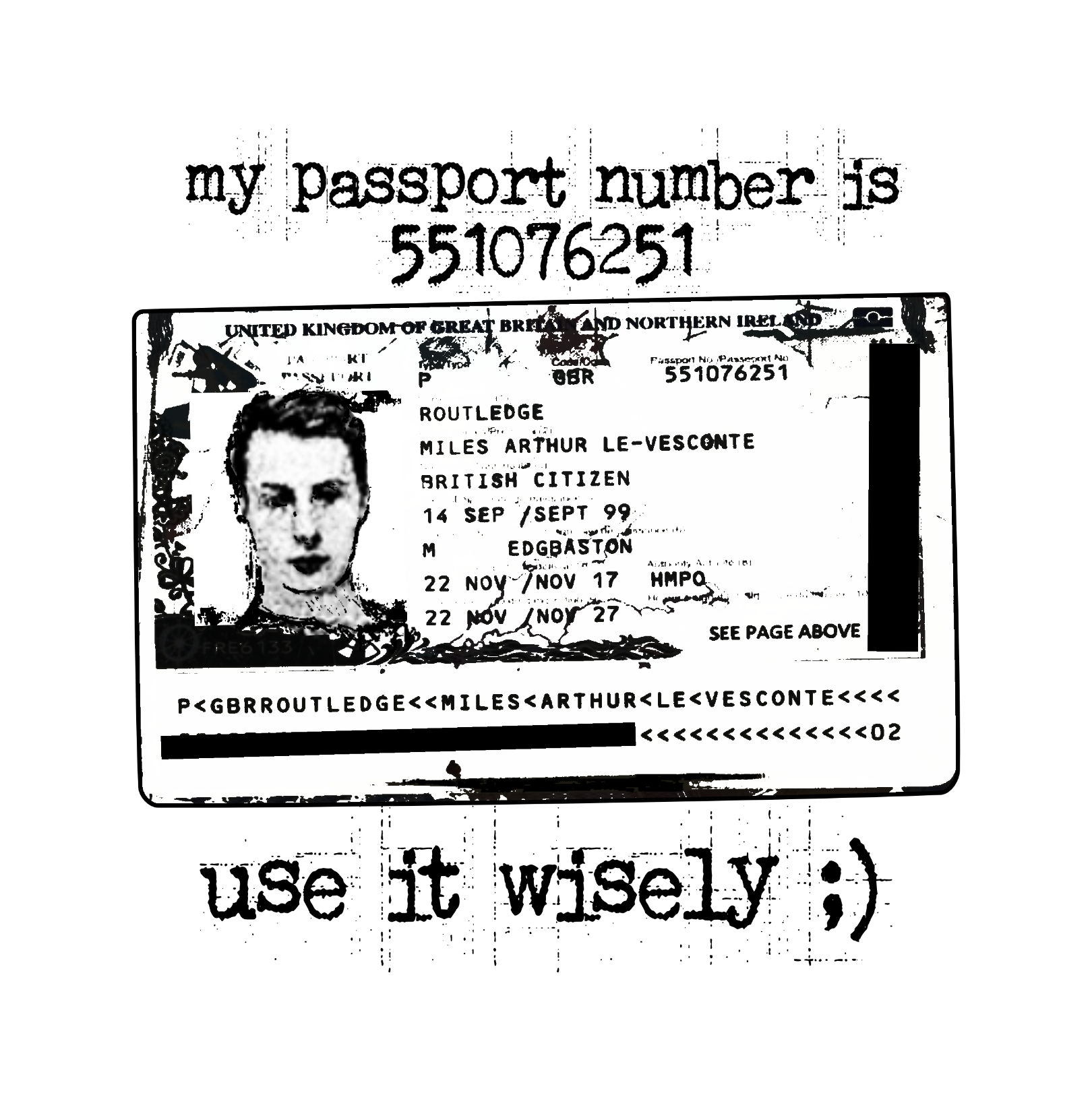 Use My Passport Tanktop