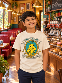 Nephy Co. It's MISTER Nastypants T-Shirt – natural youth tee front view