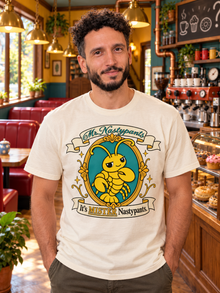 Nephy Co. It's MISTER Nastypants T-Shirt – natural unisex tee front view