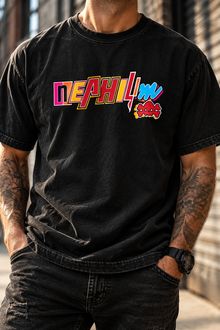 Miami Nephilim T-Shirt black tee model fit – Nephilim Death Squad