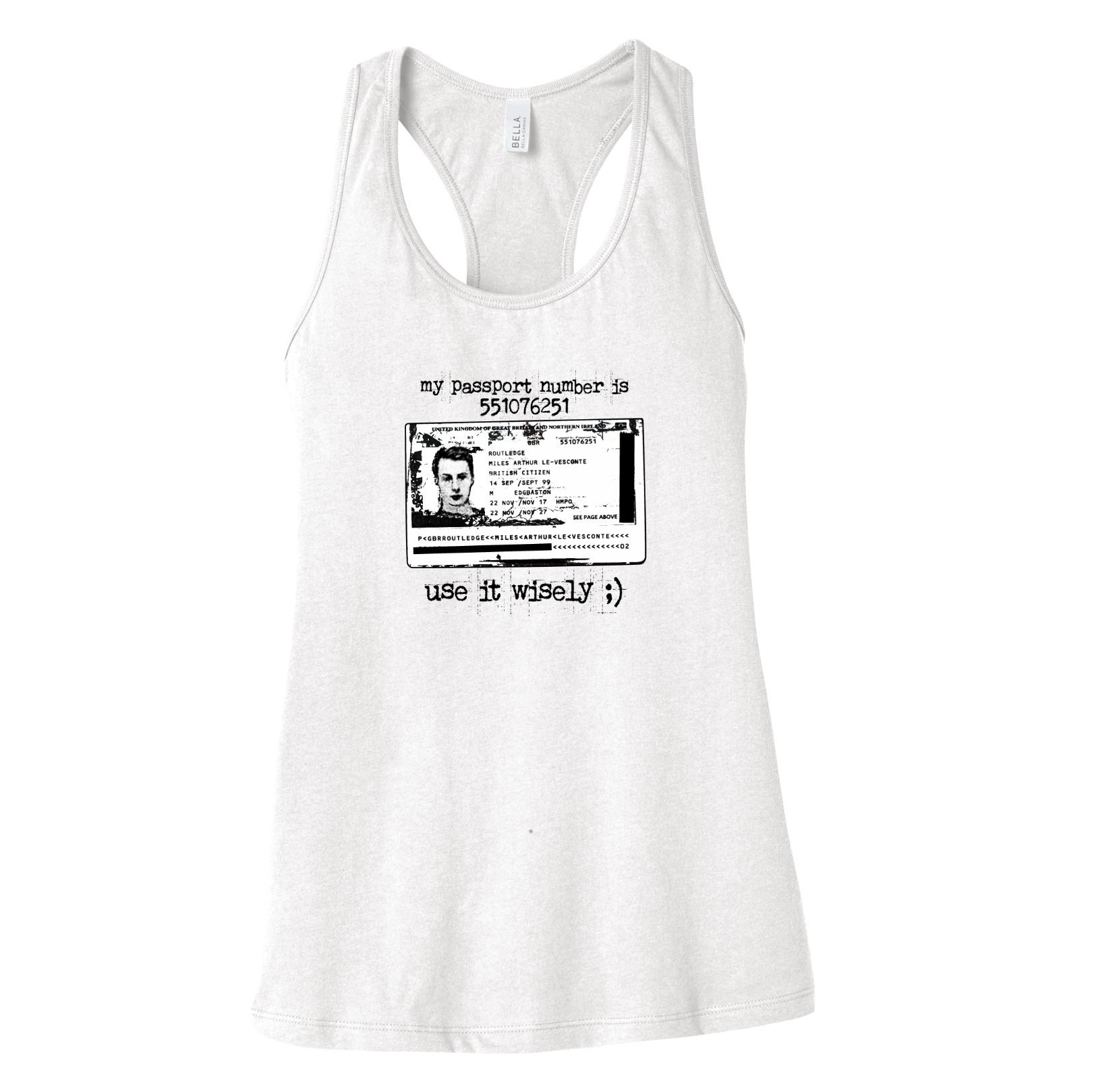 Use My Passport Tanktop