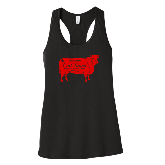 Red Heifer Center Racerback