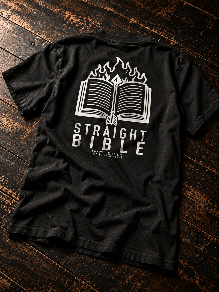 Straight Bible T-Shirt