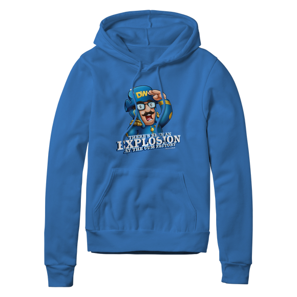 Expolsion at the Cum Factory Hoodie