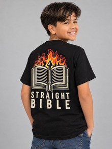 Straight Bible T-Shirt – Tultex 235 – superseded, do not use