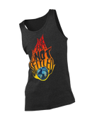 The Science Isn't Settled graphic tank top with bold text design