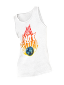 The Science Isn't Settled graphic tank top with bold text design