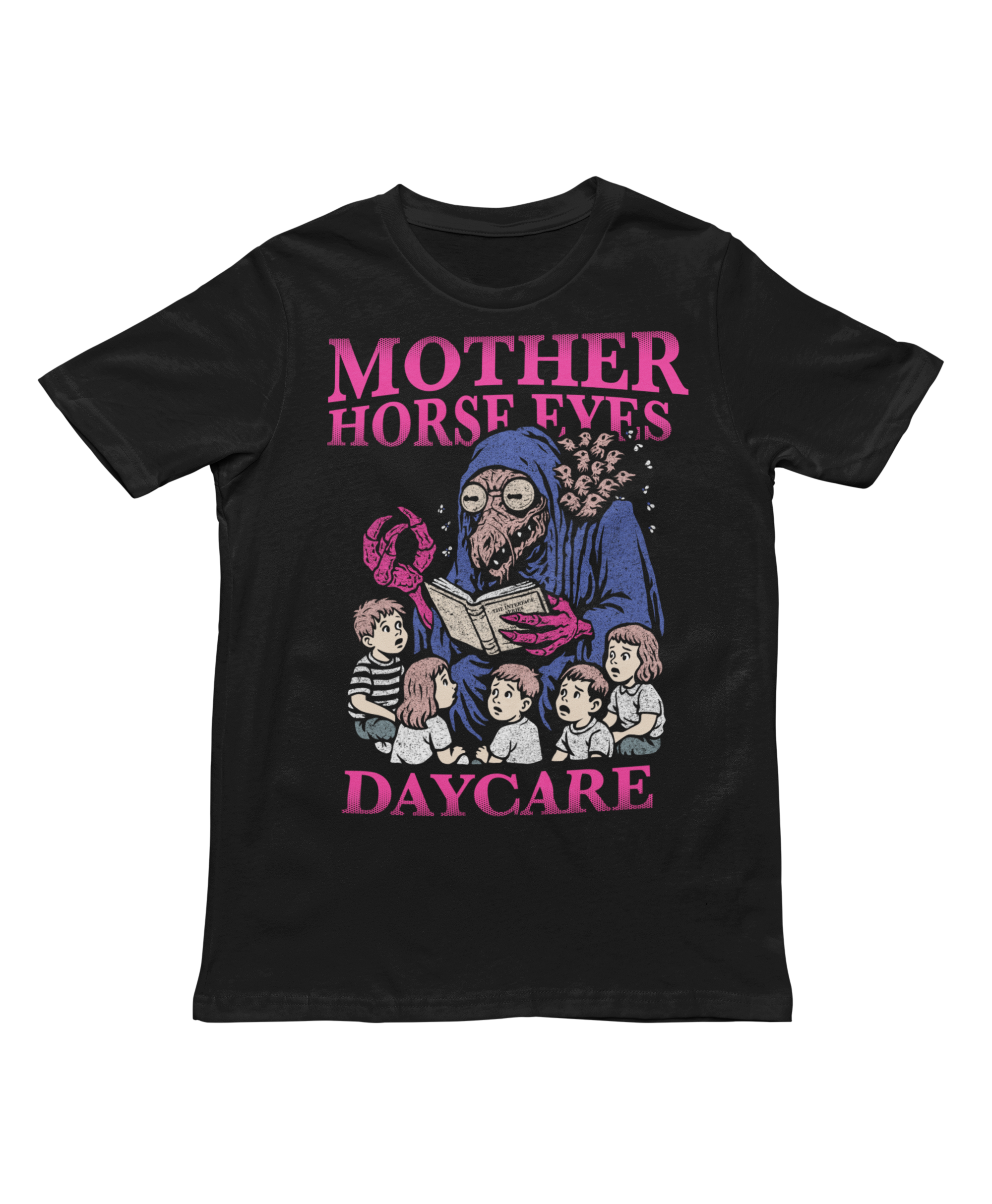 Mother Horse Eyes Daycare T-Shirt - 0