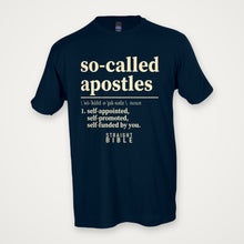 So-Called Apostles tee, Navy, Tultex 202