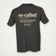 So-Called (original) tee, Charcoal, Tultex 202