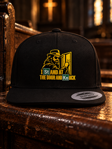 Stand at the Door Embroidered Snapback: black YP Classics 6089M front view, St/Kn Breaking Bad embroidery