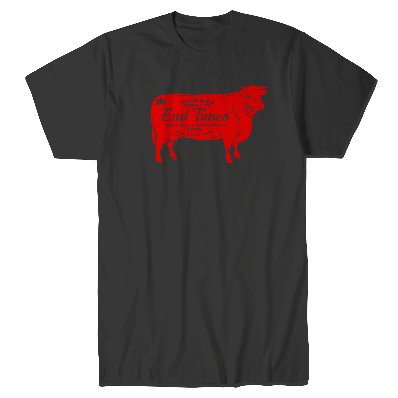 Red Heifer Center T-Shirt