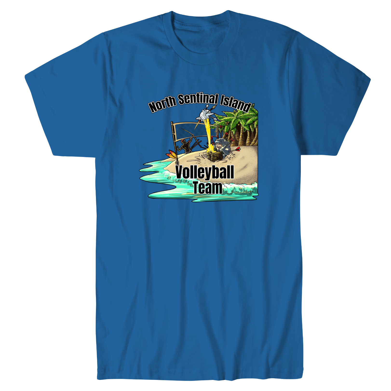 North Sentinel Island Volleyball T-Shirt