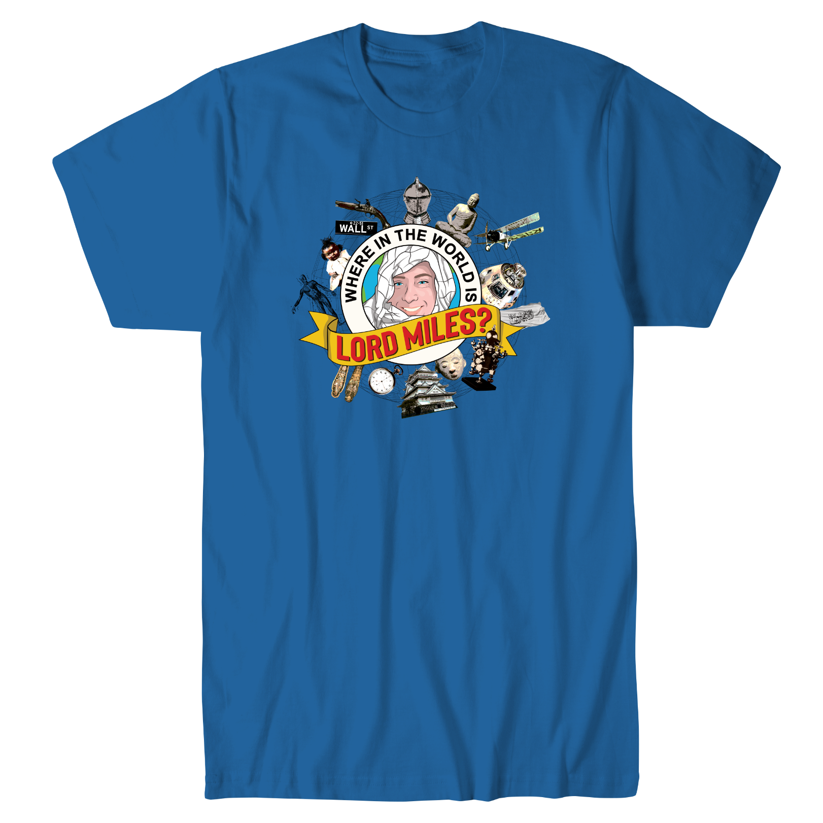 Where in the World is Lord Miles? T-Shirt