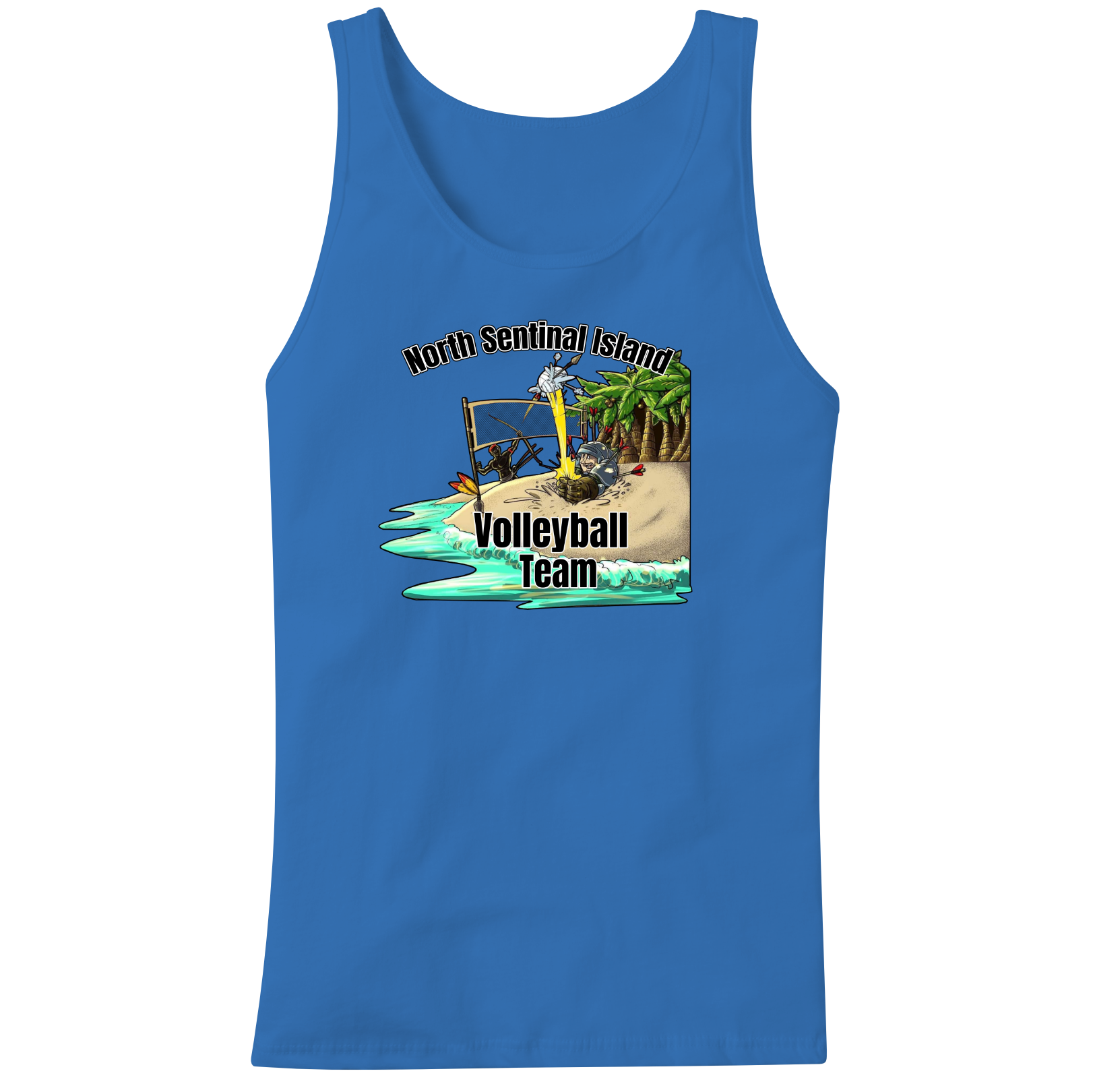 North Sentinel Island Volleyball T-Shirt