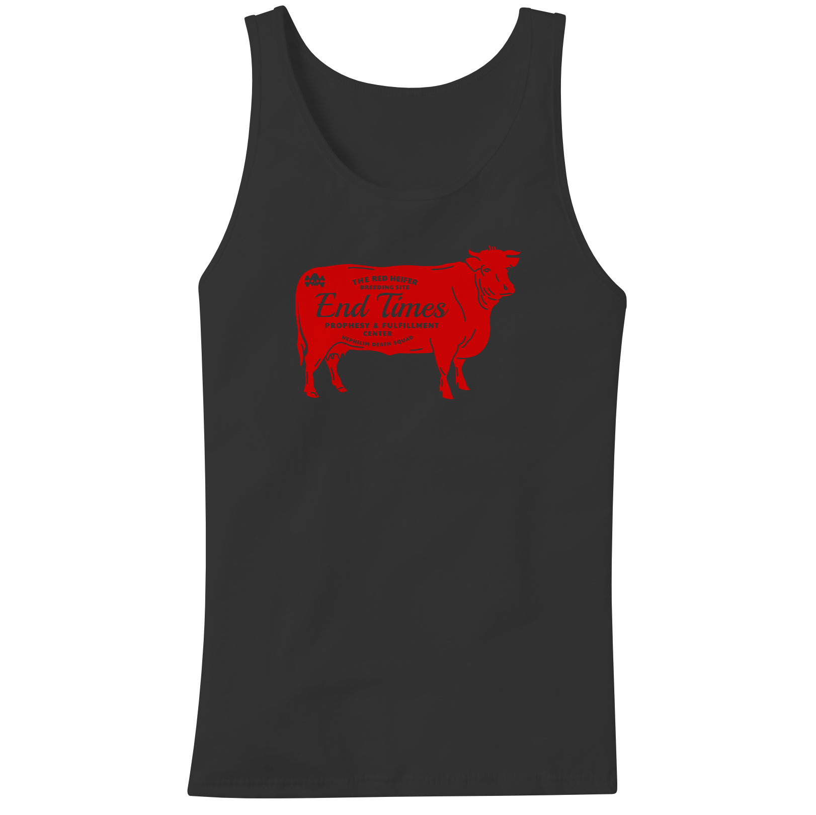 Red Heifer Center Tanktop