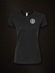 The Standard Logo T-Shirt – Women's Slim (Tultex 213) – Black