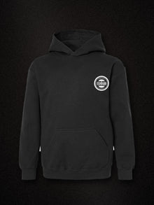 The Standard Logo T-Shirt – Youth Hoodie (Tultex 320Y) – Black