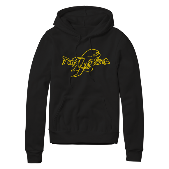 Iconic Top Lobsta logo hoodie in black