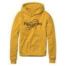 Iconic Top Lobsta logo hoodie in gold