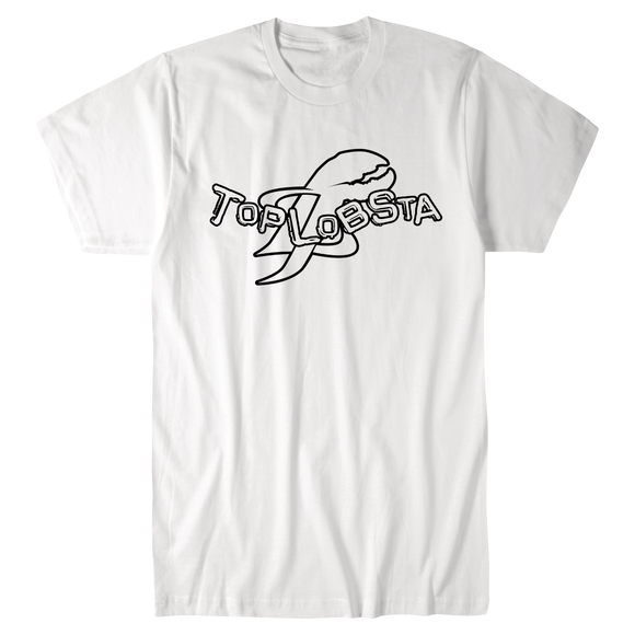 Top Lobsta logo t-shirt in white